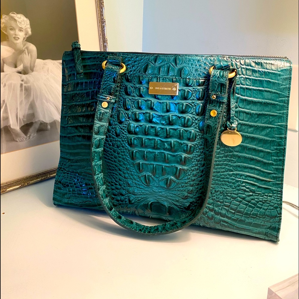 Brahmin Anywhere Tote - Beautiful Green